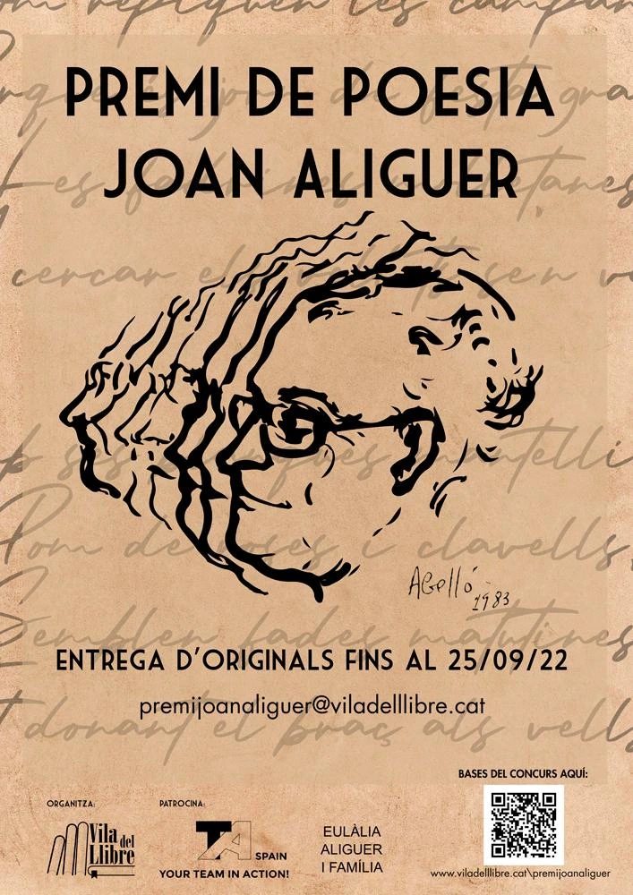 Cartell Premi Joan Aliguer 2022