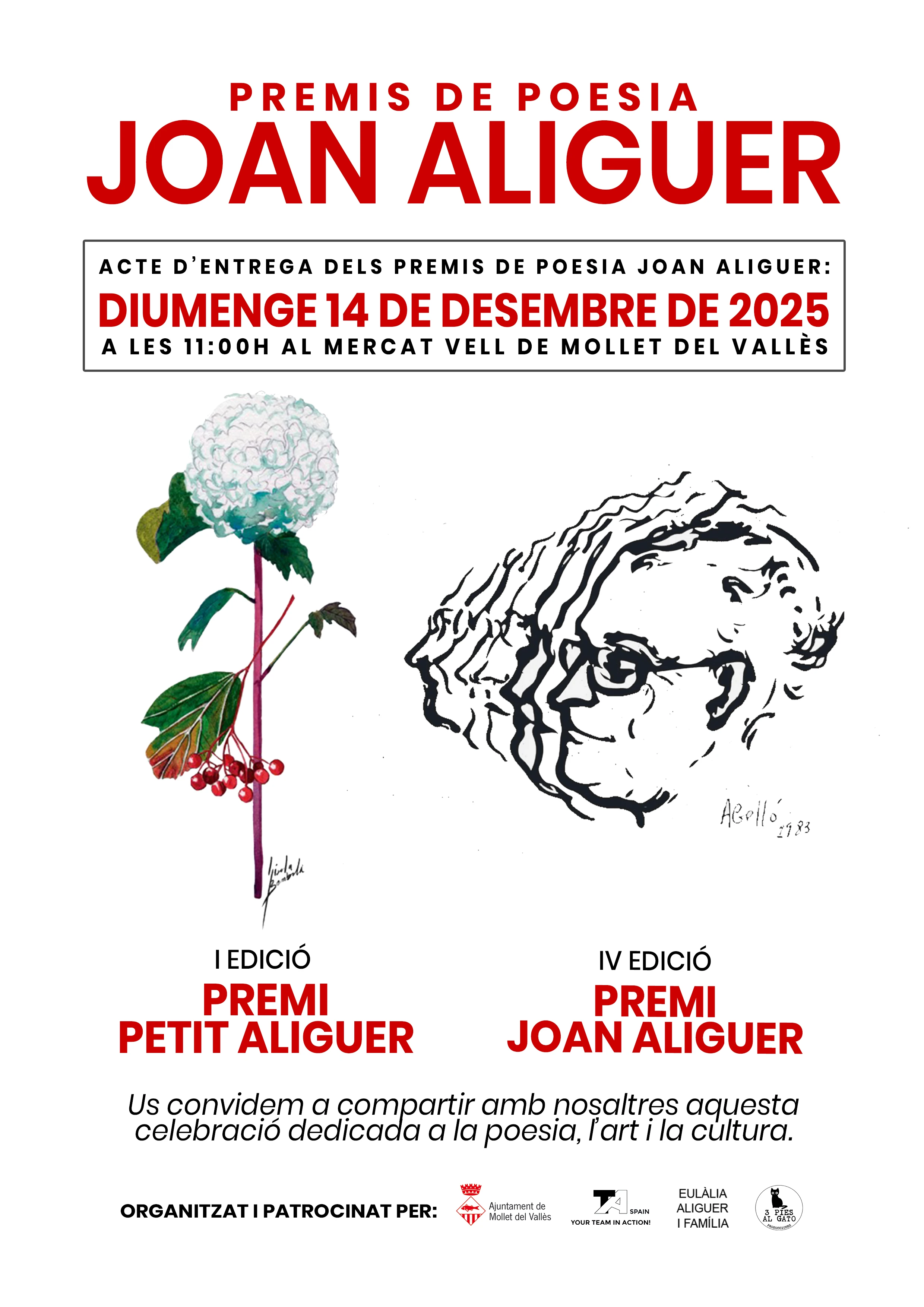 Cartell Premi Joan Aliguer 2025