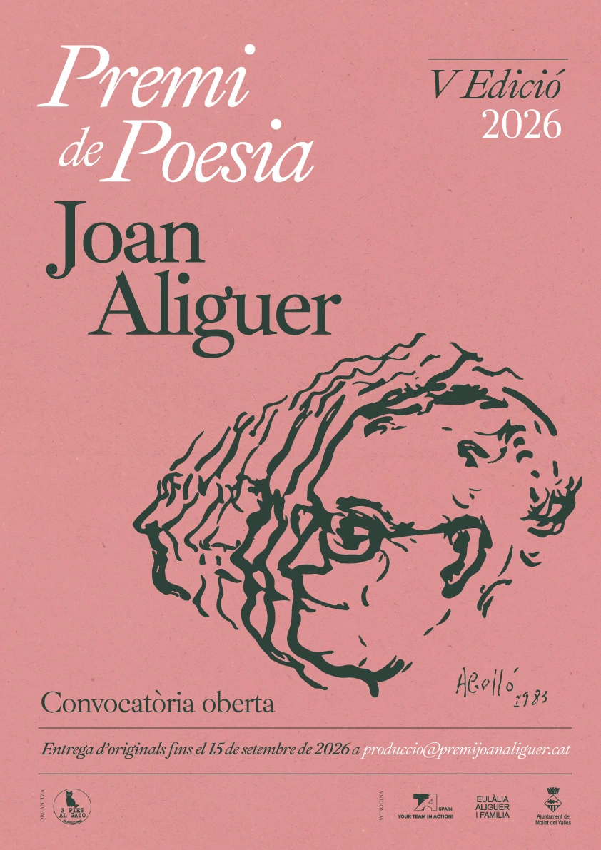 Cartell Premi Joan Aliguer 2026